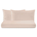 Parure Copripiumino in Flanella Caldo Cotone Tinta Unita - Roma