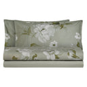 Completo Lenzuola in Percalle di Cotone Fantasia Floreale - Rosewood