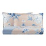 Parure Copripiumino in Percalle di Cotone Fantasia Floreale - Rosewood