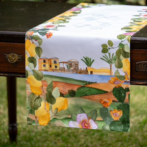 Runner in Puro Cotone - Essenza Mediterranea