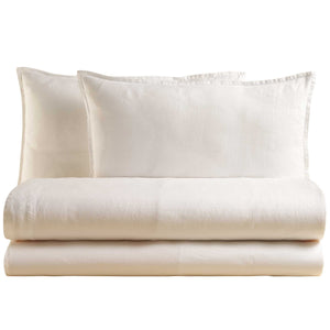 Completo Lenzuola in Lino e Cotone Stonewashed - Sauvage
