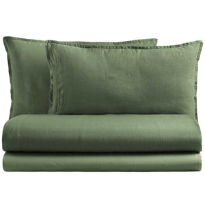 Completo Lenzuola in Lino e Cotone Stonewashed - Sauvage