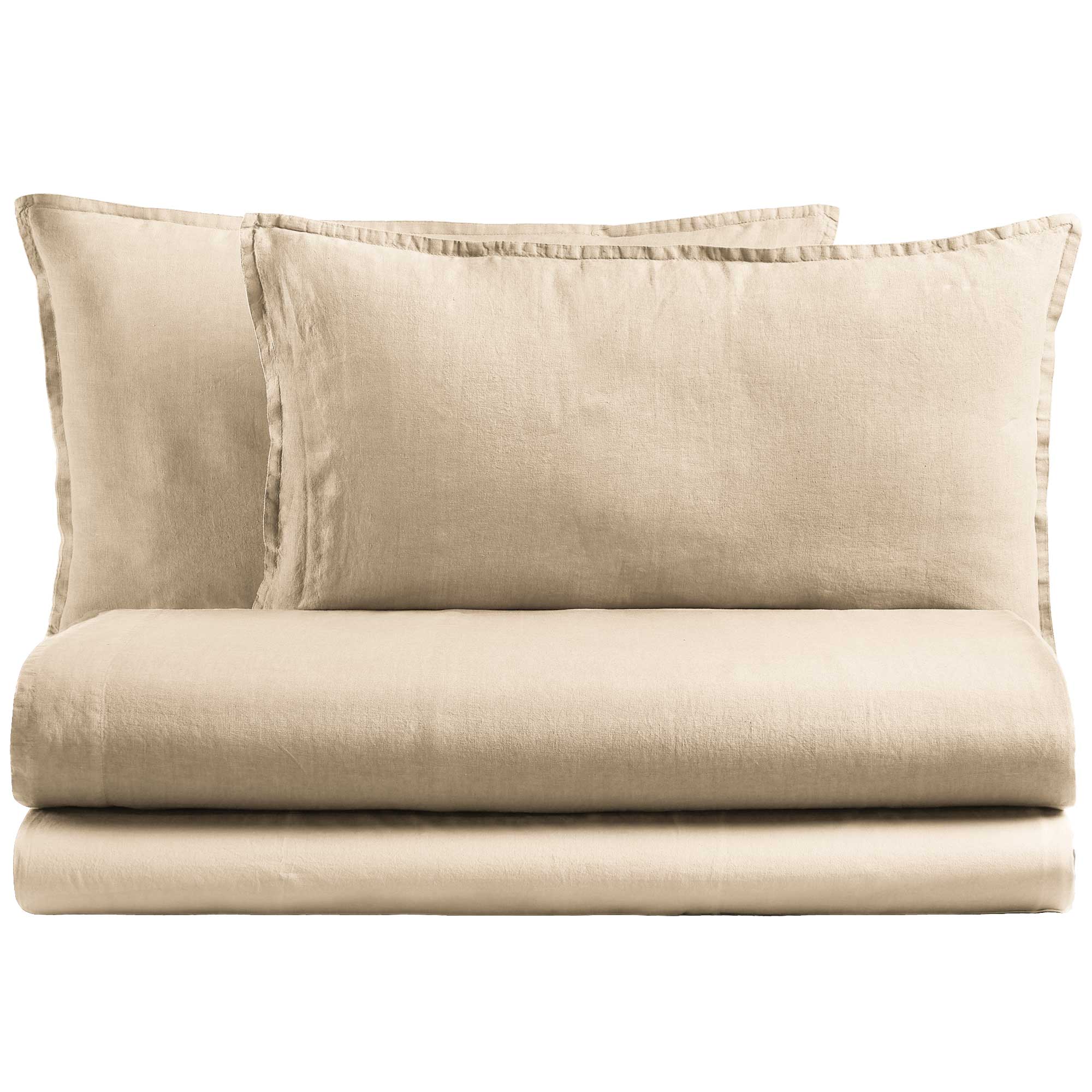 Completo Lenzuola in Lino e Cotone Stonewashed - Sauvage