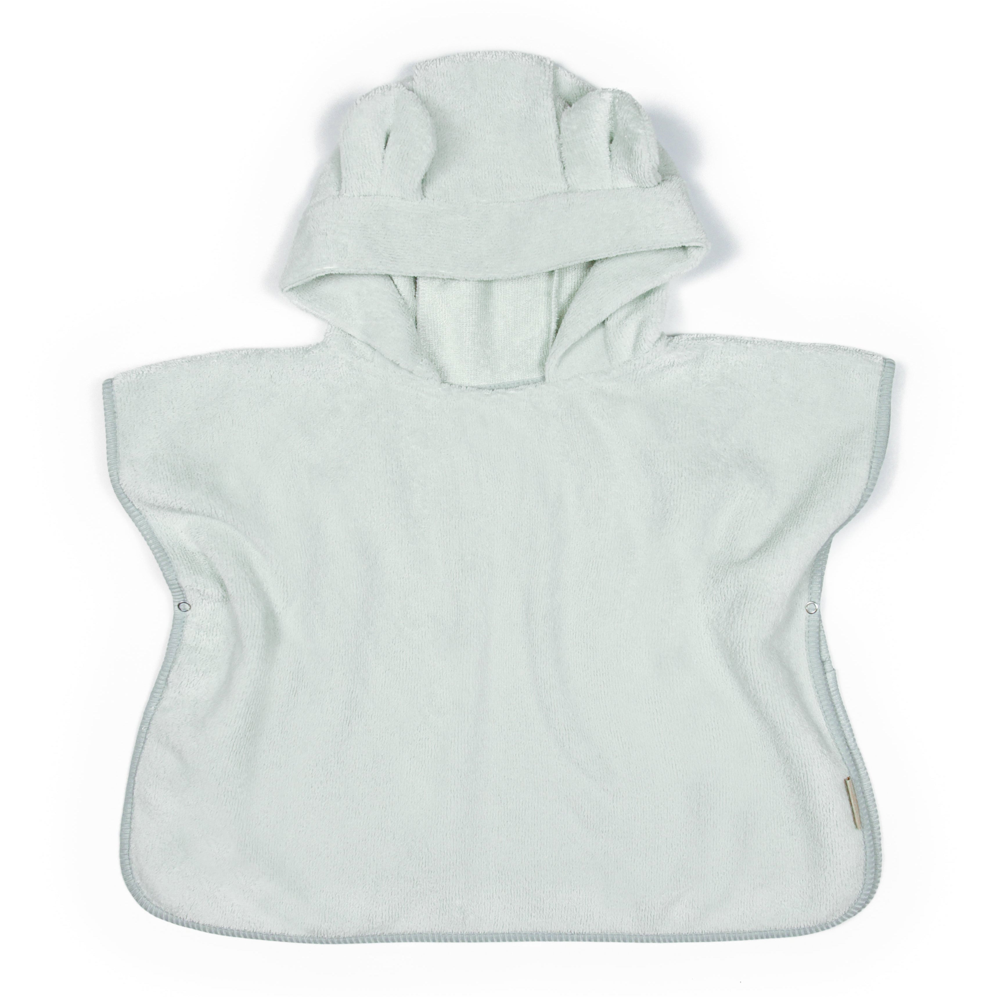 Poncho da Mare Bambino in Spugna di Bambù Organico - Terry