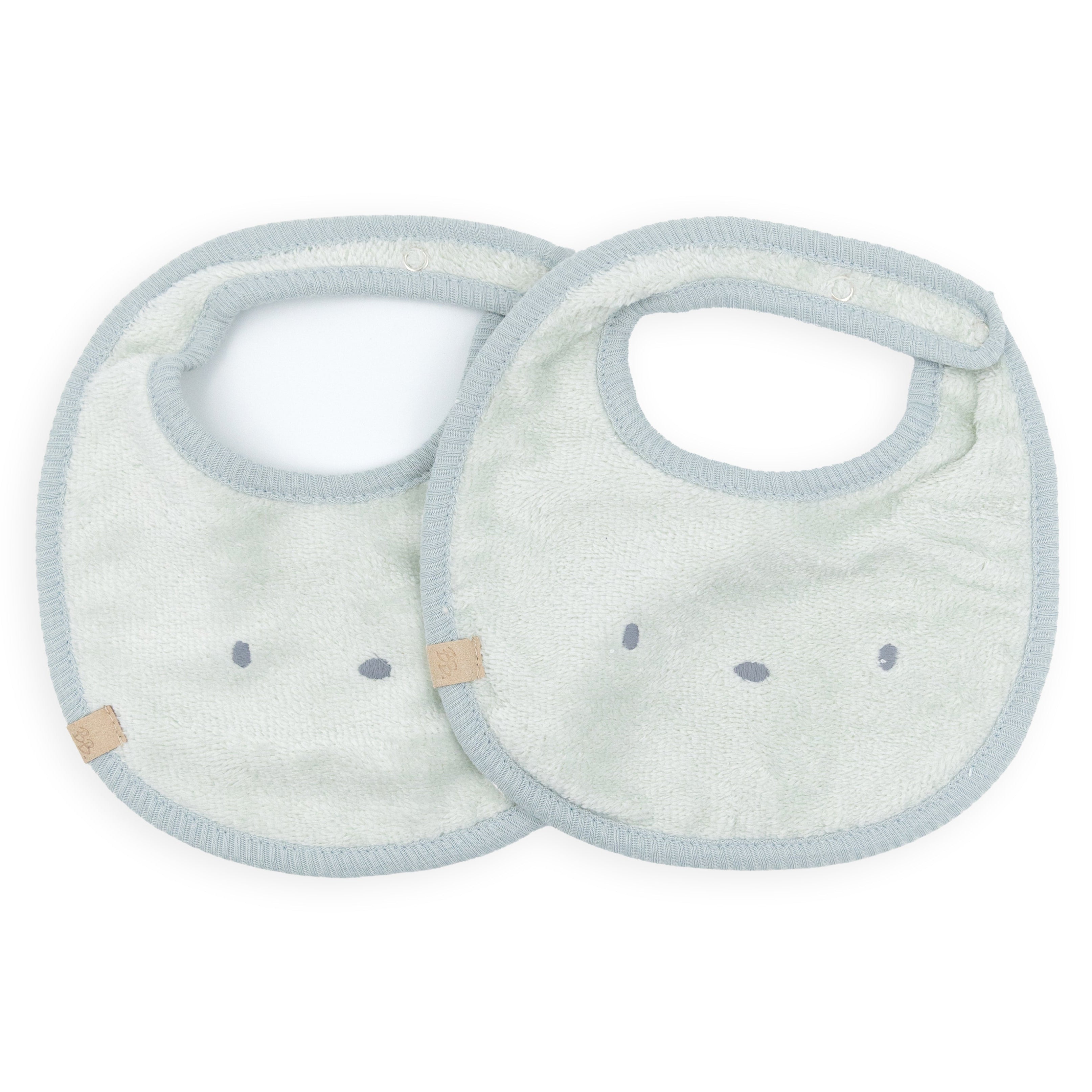 Set 2 Bavaglini in Spugna di Bambù Organico - Nick