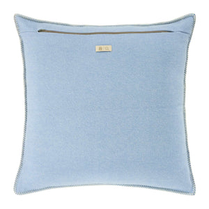 Copricuscino in Lana con Lavorazione Jacquard - Pattern
