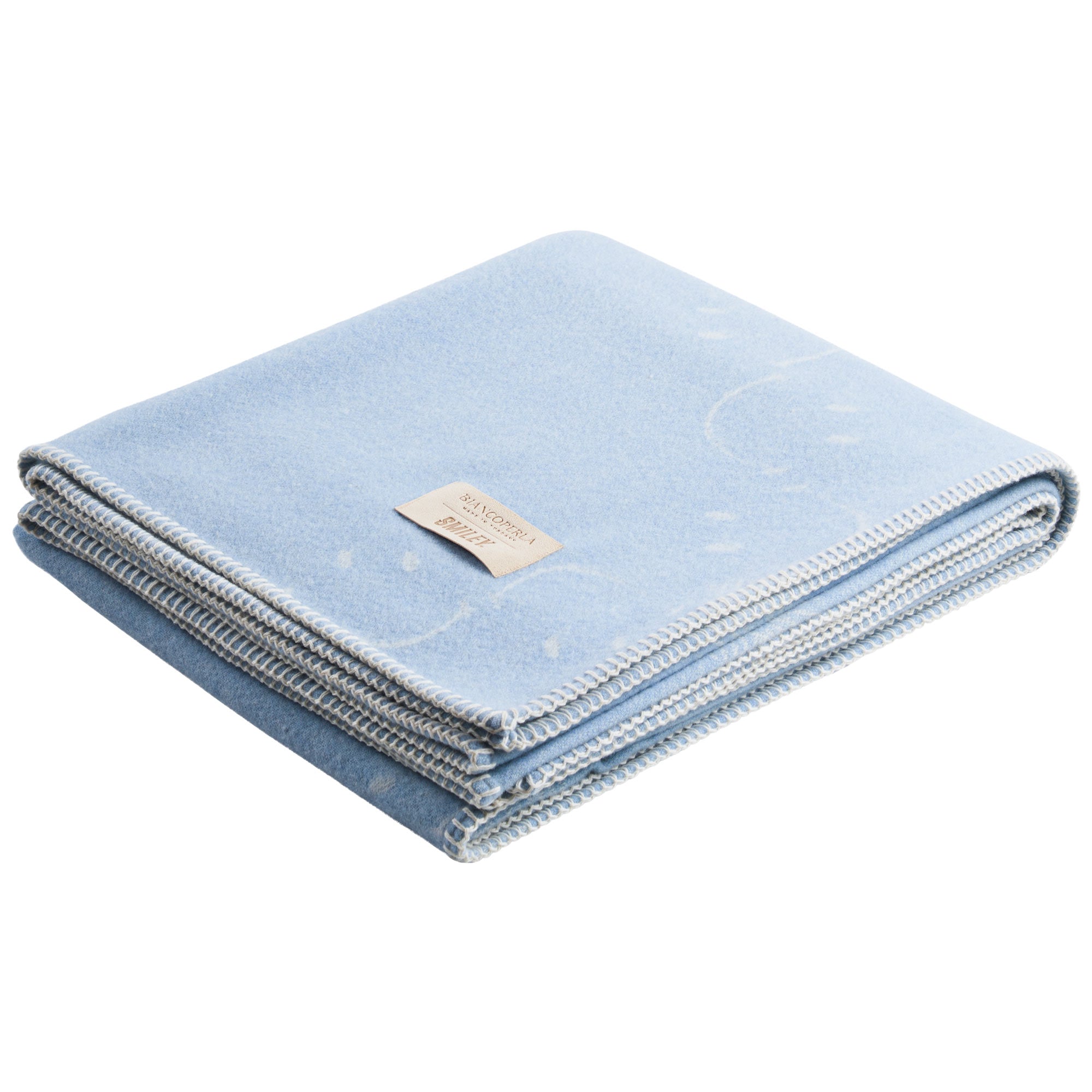 Plaid in Lana con Lavorazione Jacquard - Pattern