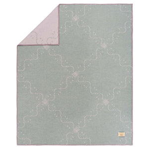Plaid in Lana con Lavorazione Jacquard - Pattern