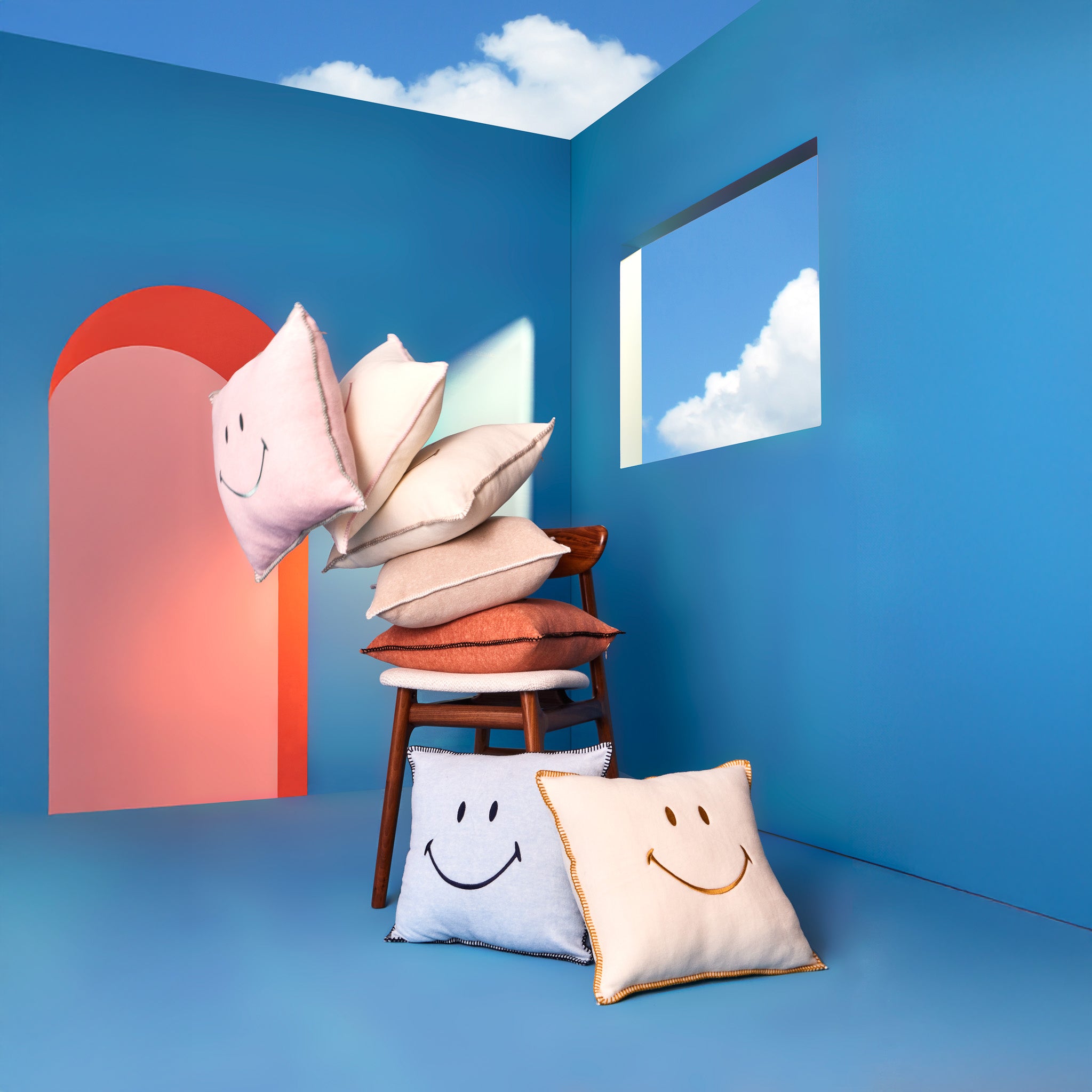 Copricuscino in Bamboo Ricamato - Bamboo