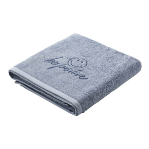 Telo Bagno in Spugna di Cotone Ricamato - Be Positive