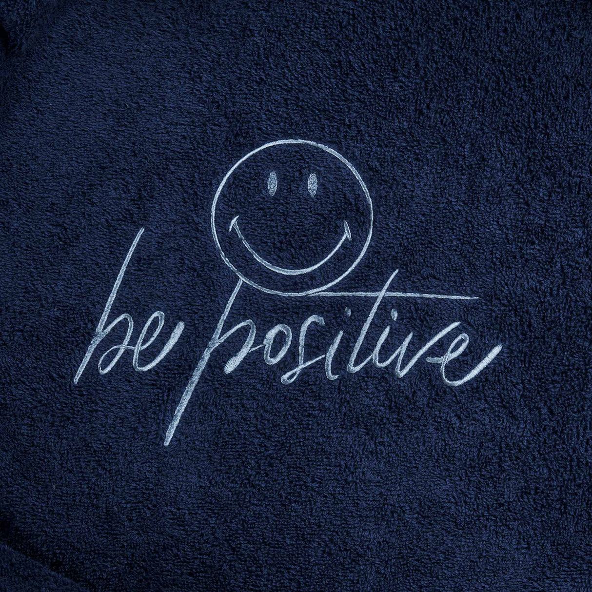 Telo Bagno in Spugna di Cotone Ricamato - Be Positive