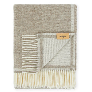 Plaid in Lana Vergine - Weave