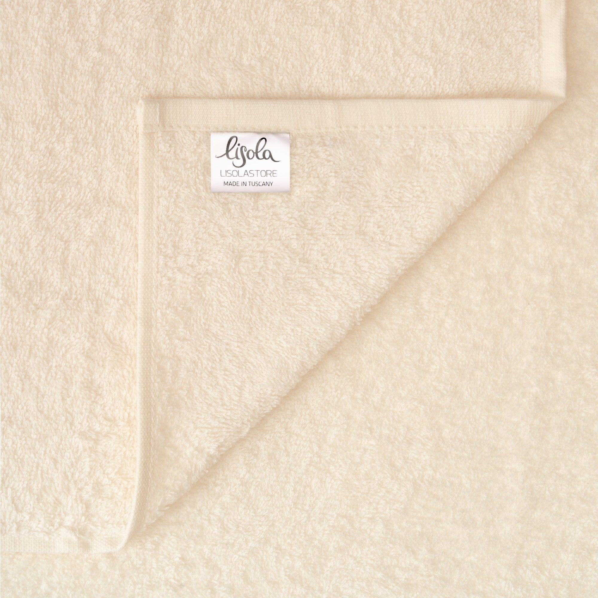 Telo Bagno in Spugna Con Cifre e Balza Lino - Santiago