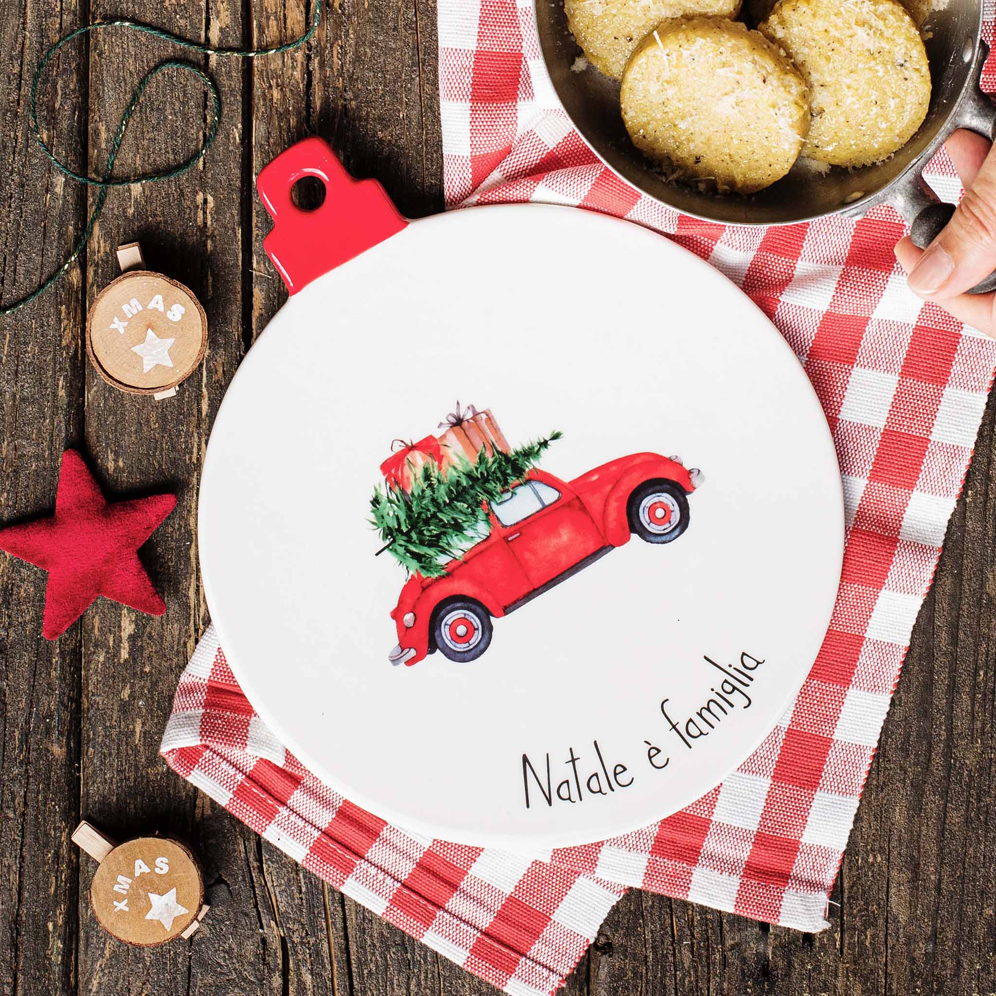 Sottopentola Palla in Grès - Natale è Famiglia