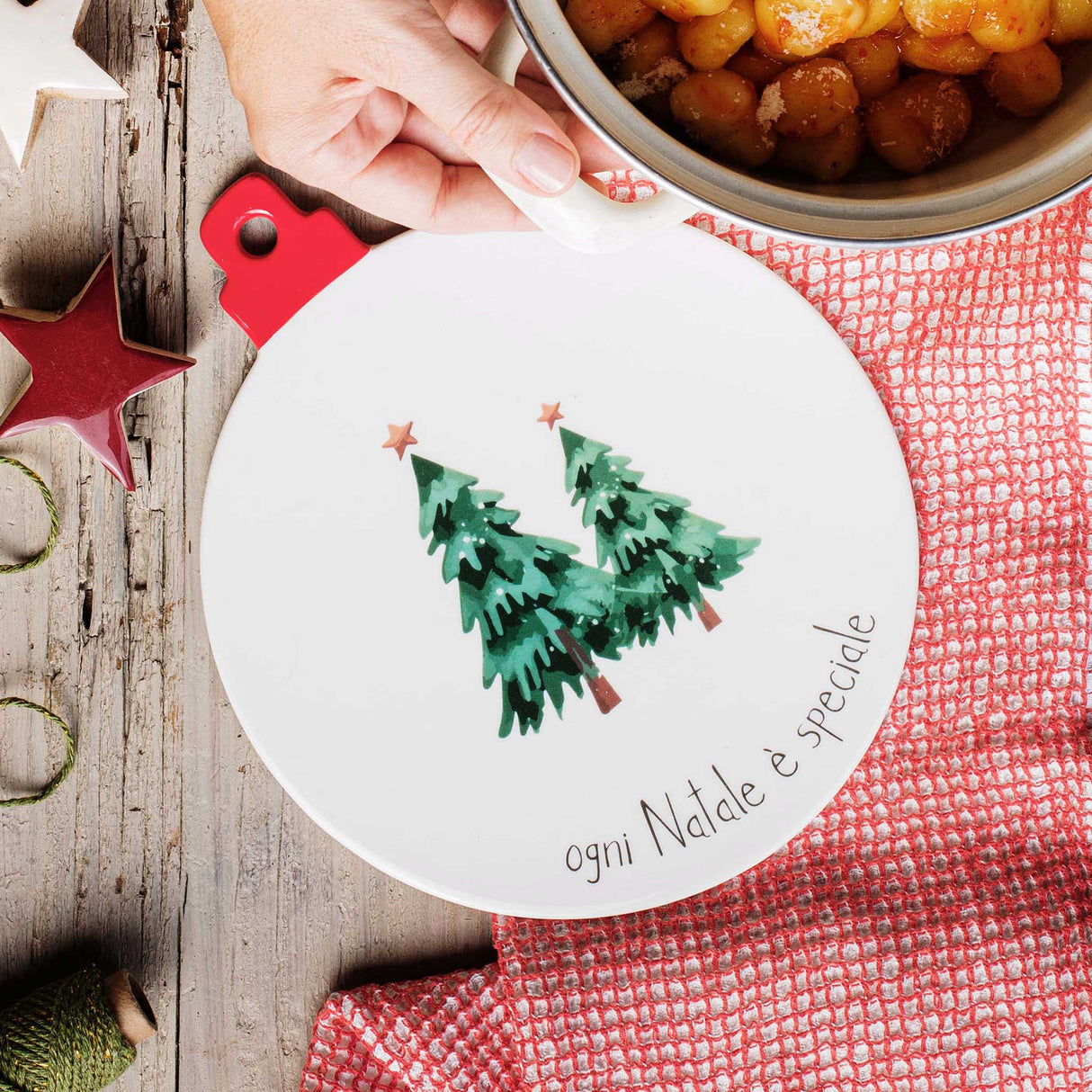 Sottopentola Palla in Grès - Ogni Natale è Speciale