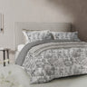 Parure Copripiumino in Percalle di Cotone con Stampa - Toile de Jouy