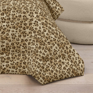 Trapunta in Percalle di Puro Cotone Fantasia Animalier - Tabby