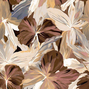 Parure Copripiumino in Percalle di Cotone con Stampa Floreale - Henna