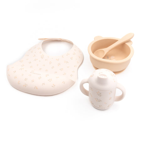 Set Pappa da Bambino in Silicone LFGB - Tulips