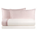 Completo Lenzuola in Puro Cotone con Bordo Rigato Tinto in Filo - Taormina