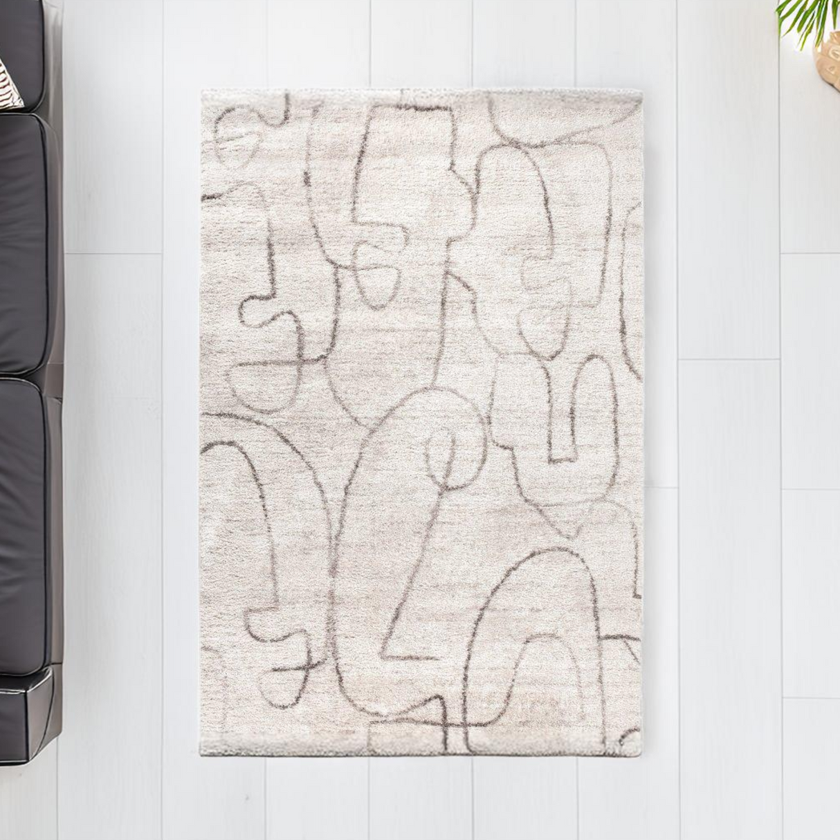 Tappeto Arredo per Interno con Fantasia Geometrica - Livia