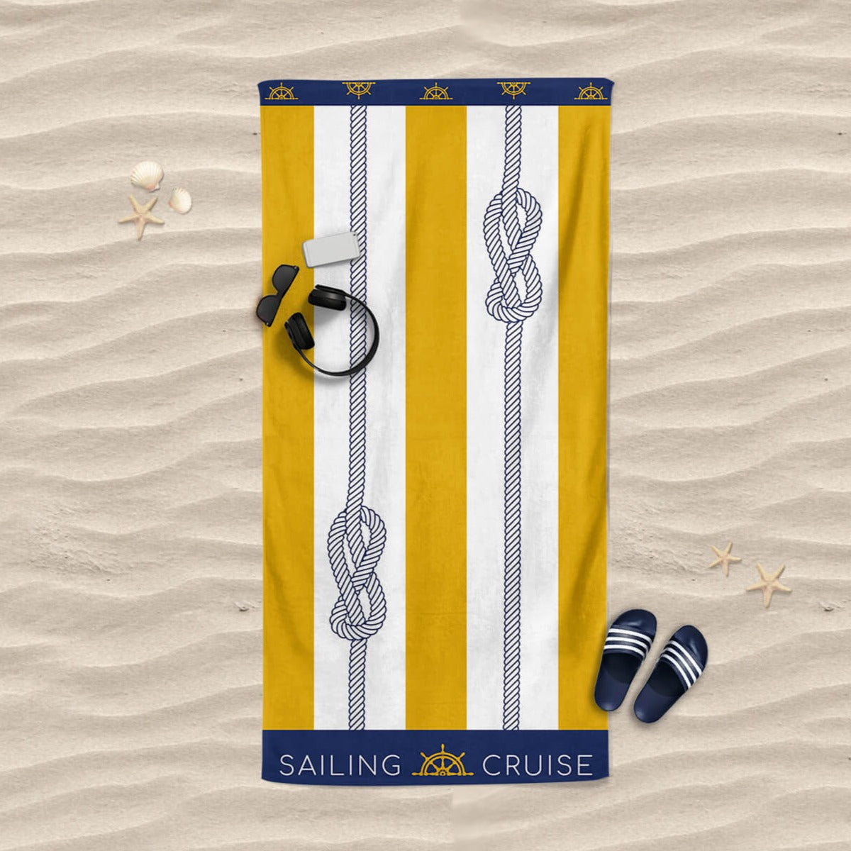 Telo Mare in Spugna di Puro Cotone Jacquard - Savoia