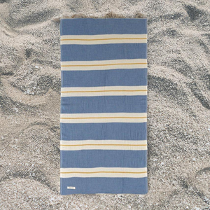 Telo Mare Fouta Rigato in Mussola di Cotone - Chelsea