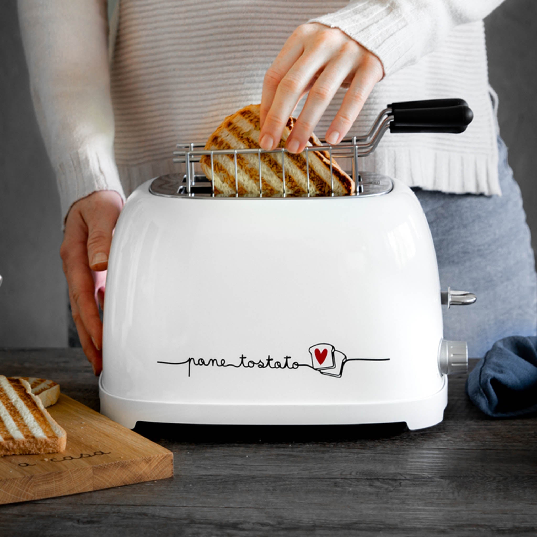 Tostapane Elettrico Serigrafato - Pane Tostato