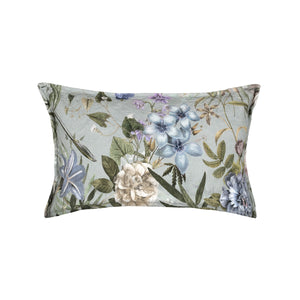 Cuscino in Piquet di Puro Cotone Stampa Floreale - Vanitas