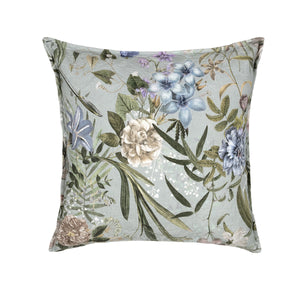 Cuscino in Piquet di Puro Cotone Stampa Floreale - Vanitas