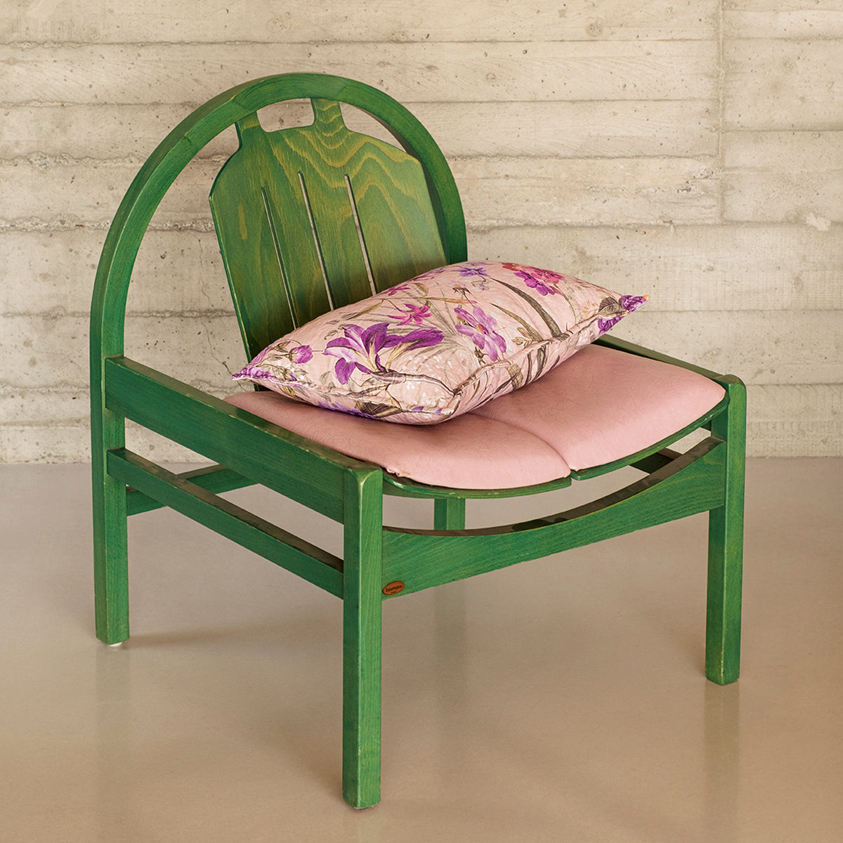 Cuscino in Piquet di Puro Cotone Stampa Floreale - Vanitas