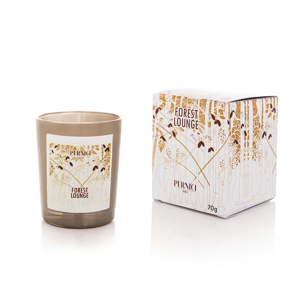 Candela Profumata Fragranza Pino ed Eucalipto - Forest Lounge