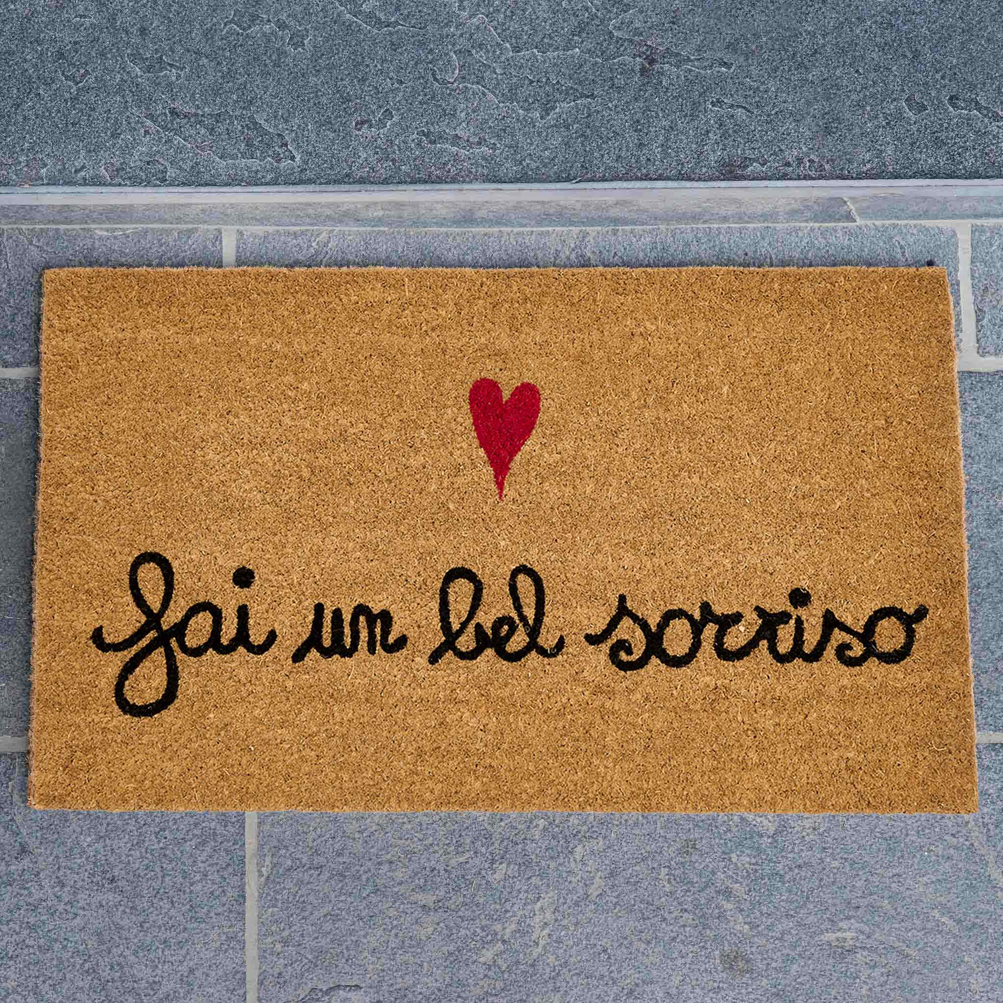 Zerbino in Fibra di Cocco Naturale e Gomma - Fai un Bel Sorriso