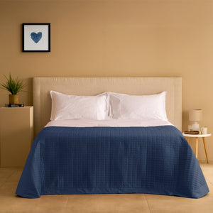 Trapuntino Leggero in Raso di Cotone - Smeraldo