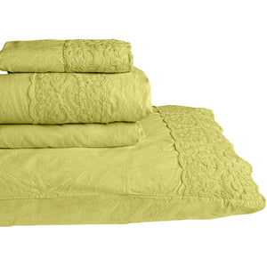 Completo Copripiumino 100% Puro Cotone StoneWashed - Bristol
