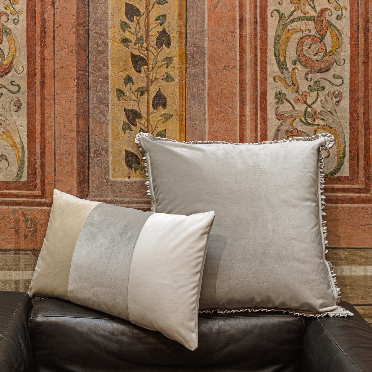 Cuscino in Velluto Rettangolare - Arcimboldi Patchwork