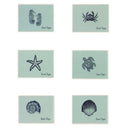 Set 6 Americani in Puro Cotone Fantasia - Bari