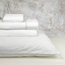 Completo Lenzuola in Percalle di Cotone Stonewashed - Volterra