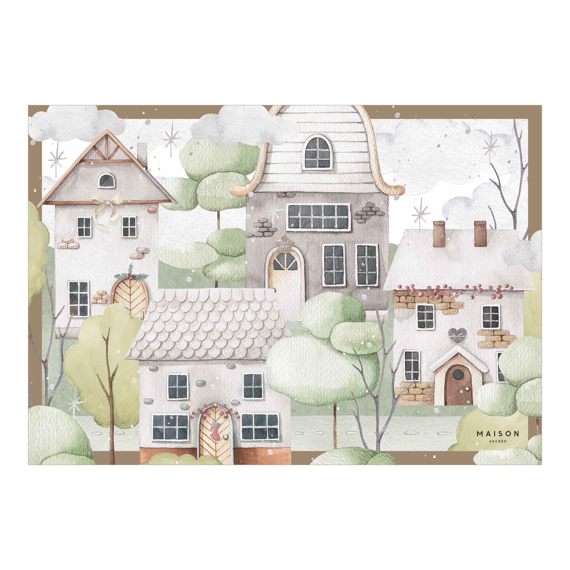 Americano in Vinile con Fantasia - Borgo Natale