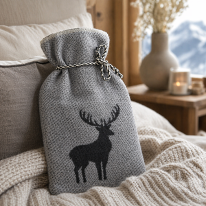 Borsa dell'acqua calda in Pile di Cotone fantasia - Stag