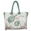 Borsa Mare o Trousse in Puro Cotone Fantasia Stampata - Esquinade