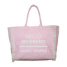 Borsa Mare in Puro Cotone Tinta Unita - Hello Weekend