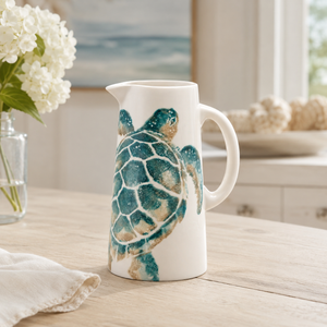 Brocca in Ceramica Fatto a Mano - Tartaruga