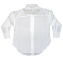 Camicia da Spiaggia in Puro Cotone Rigato - Beach Club