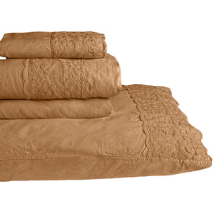 Completo Copripiumino 100% Puro Cotone StoneWashed - Bristol