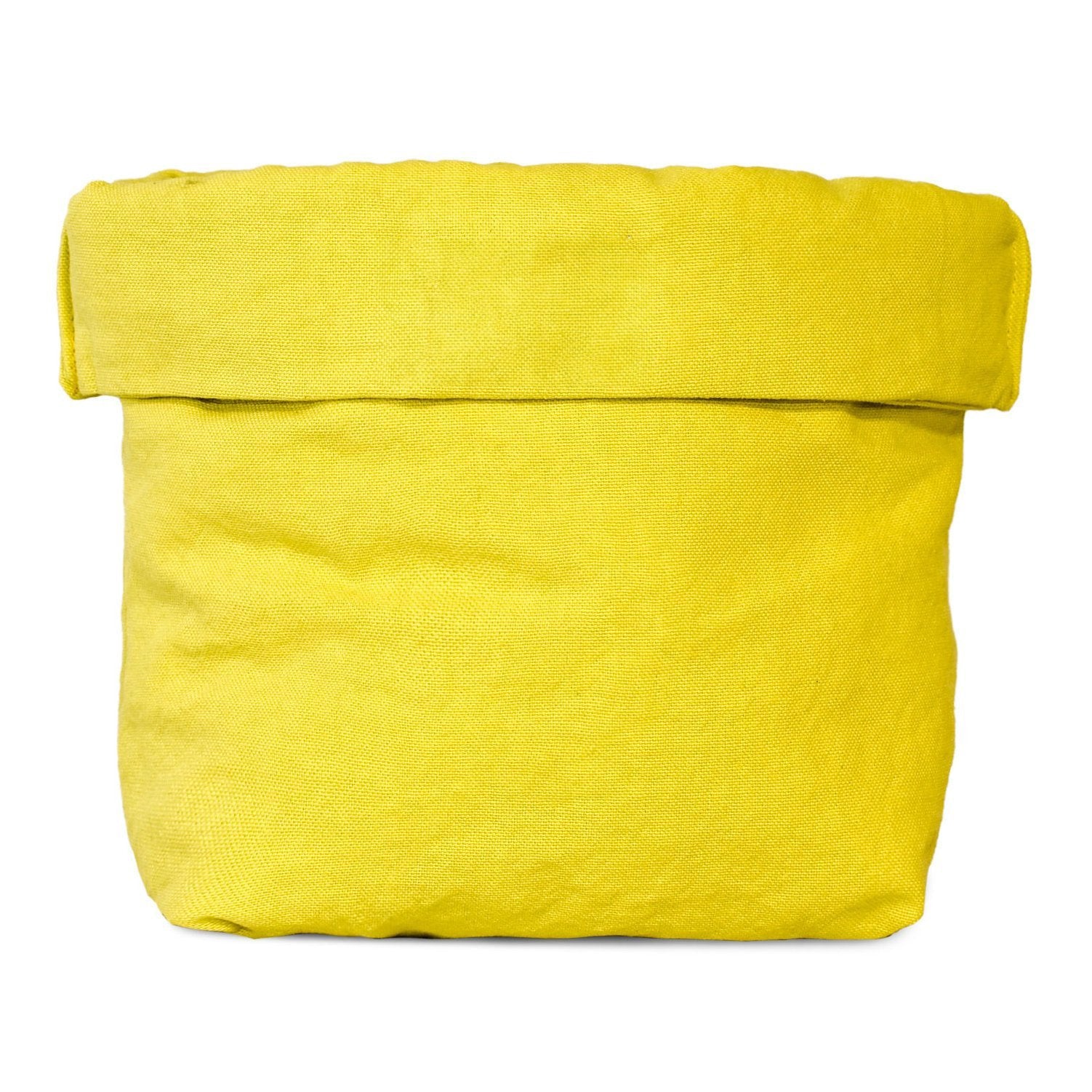 Cestino Portapane in Panama 100% Cotone Tinto in Capo - Colorado