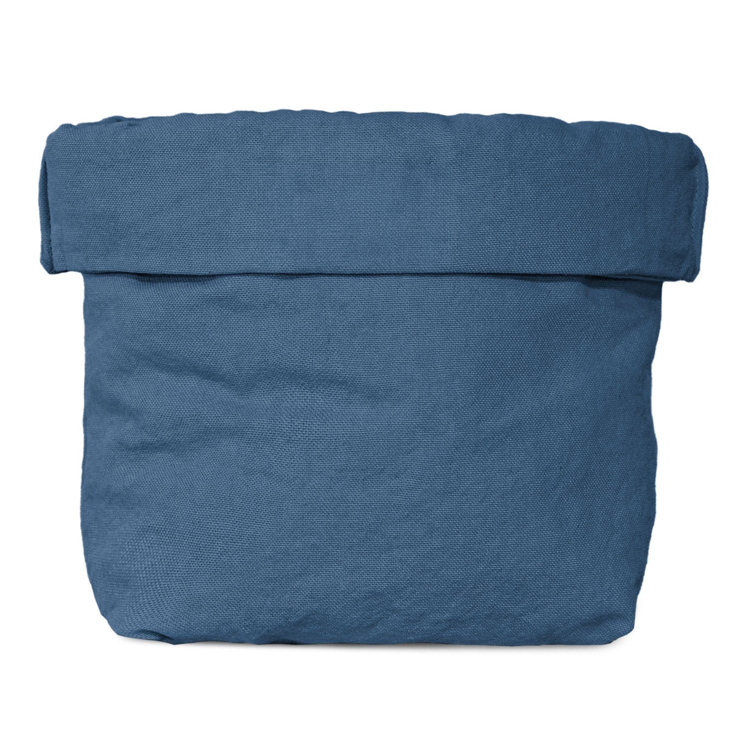 Cestino Portapane in Panama 100% Cotone Tinto in Capo - Colorado