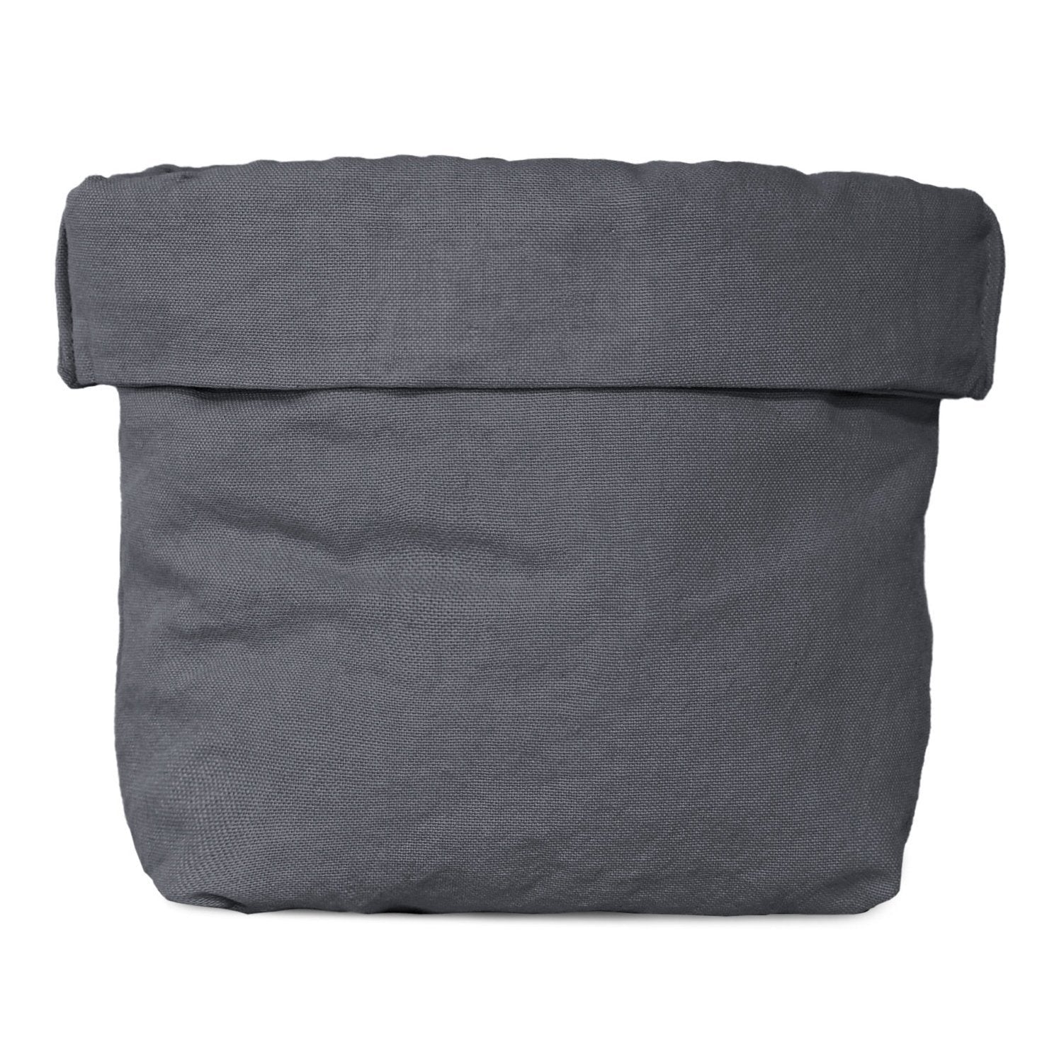 Cestino Portapane in Panama 100% Cotone Tinto in Capo - Colorado