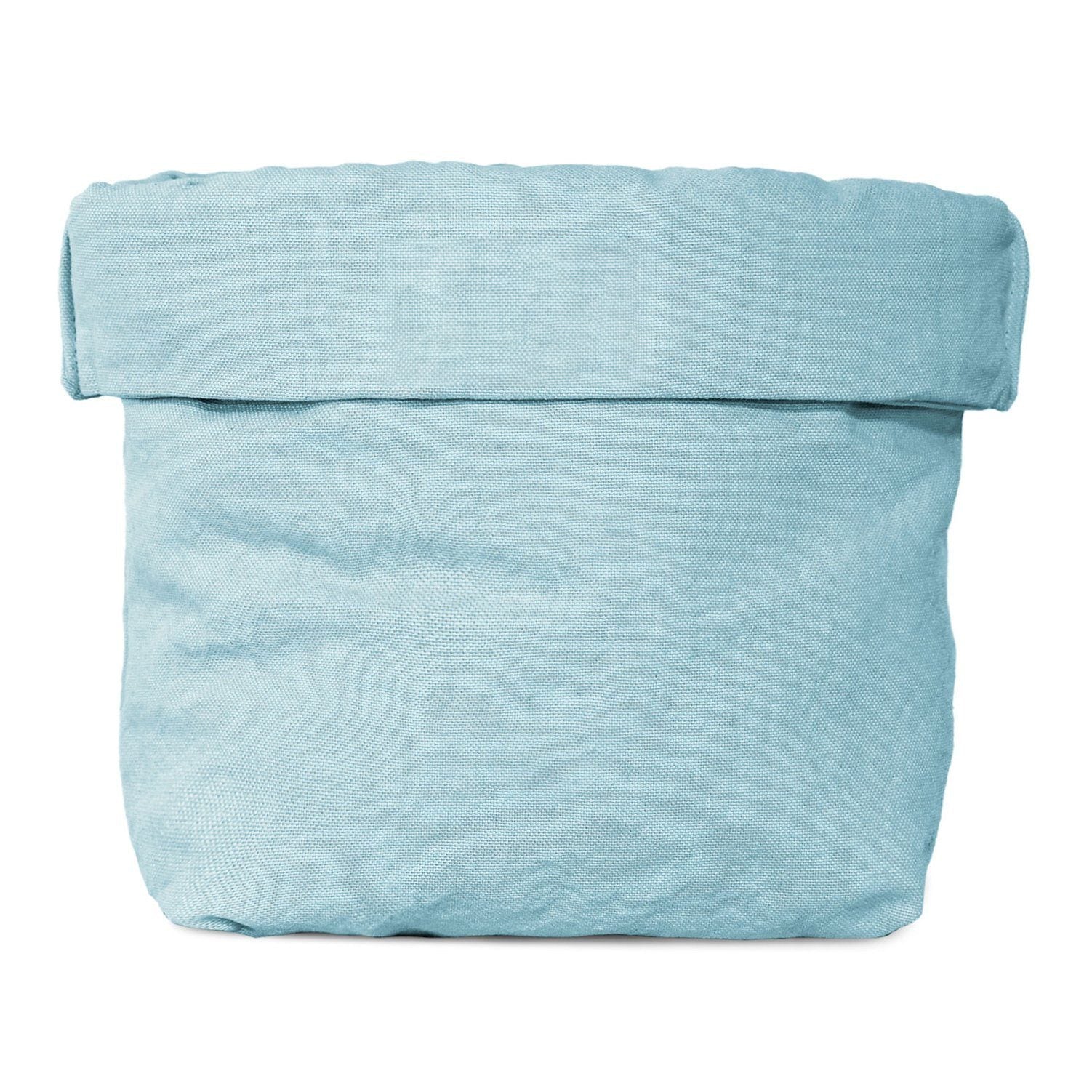 Cestino Portapane in Panama 100% Cotone Tinto in Capo - Colorado