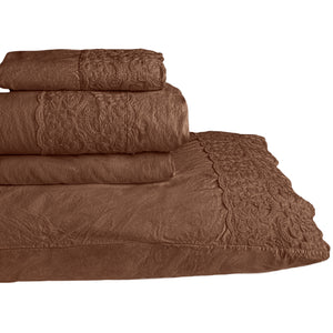 Completo Copripiumino 100% Puro Cotone StoneWashed - Bristol